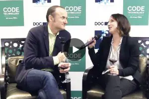 Interview Dr Stefano Bini of UCSF and Breanna Cunningham of CODE Technology at DOCSF18