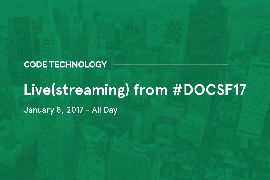 Livestreaming from DOCSF