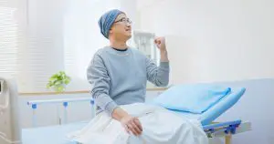 male cancer patient feel hopeful