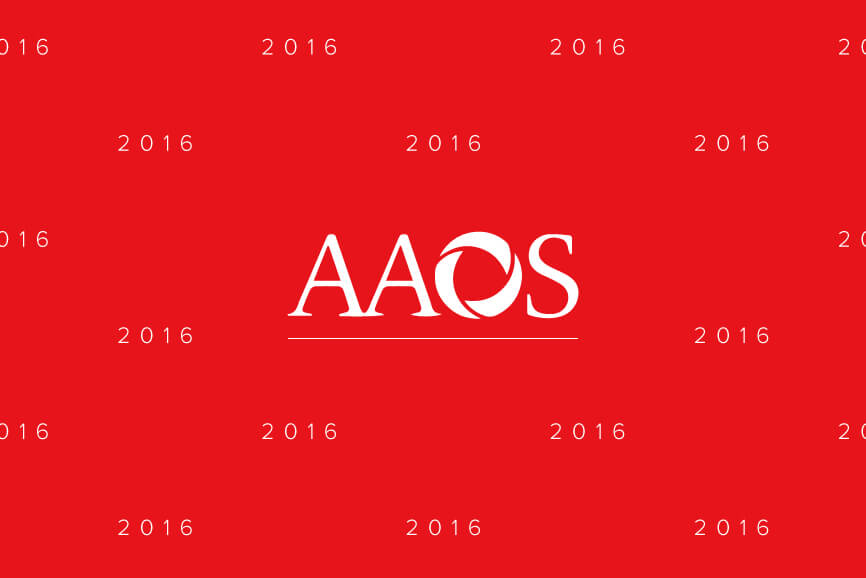 Looking Forward to AAOS 2016 Looking Forward to AAOS 2016