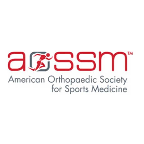 The American Orthopaedic Society for Sports Medicine (AOSSM) logo
