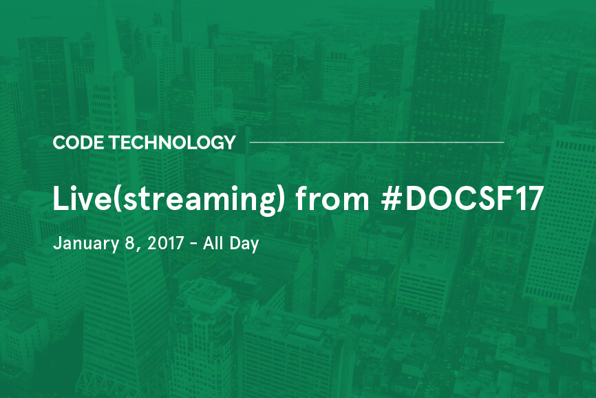 Livestreaming from DOCSF Livestreaming from DOCSF