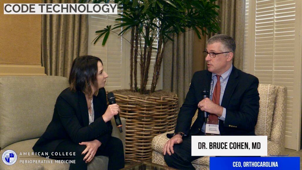 CODE speaking with Dr. Bruce Cohen, MD at the 4th Interdisciplinary Conference on Orthopedic Value Based Care 2020 CODE speaking with Dr. Bruce Cohen, MD at the 4th Interdisciplinary Conference on Orthopedic Value Based Care 2020