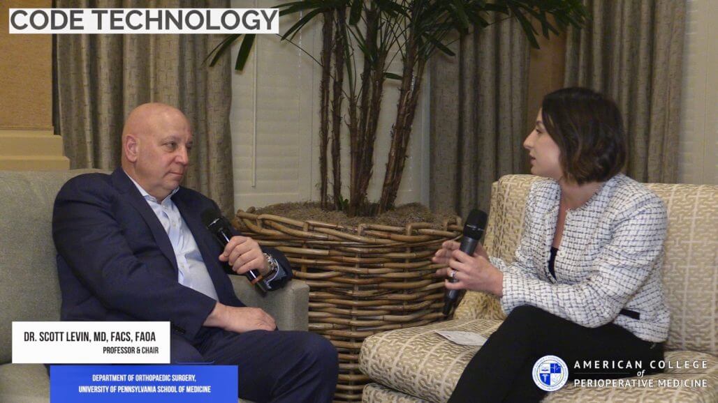 CODE speaking with Dr. Scott Levin, MD, FACS at the 4th Interdisciplinary Conference on Orthopedic Value Based Care 2020 CODE speaking with Dr. Scott Levin, MD, FACS at the 4th Interdisciplinary Conference on Orthopedic Value Based Care 2020