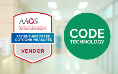 CODE Technology Selected for AAOS PROMs Vendor Program