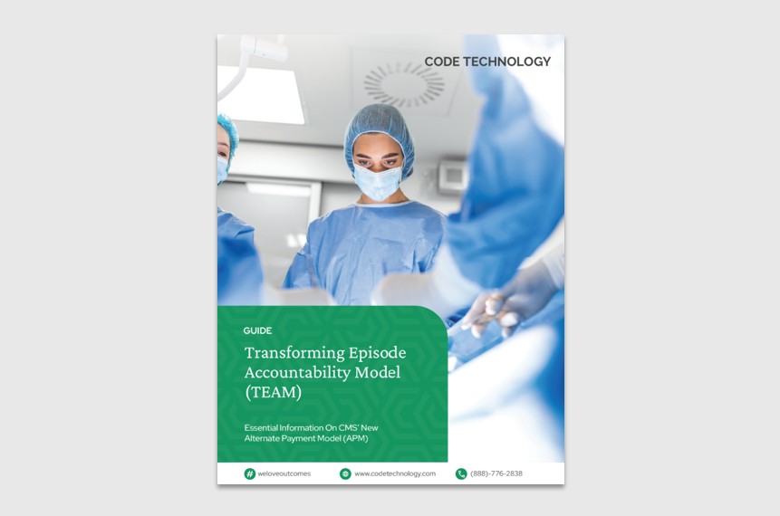 Image of the cover page of the TEAM guide