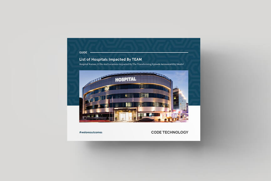 TEAM hospital guide first page